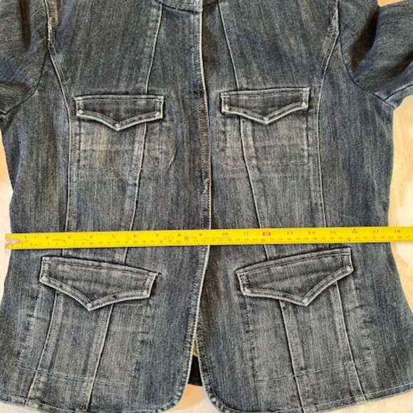 SIGRID OLSEN | Jean Jacket Women’s size 8 with Lining - Picture 14 of 16